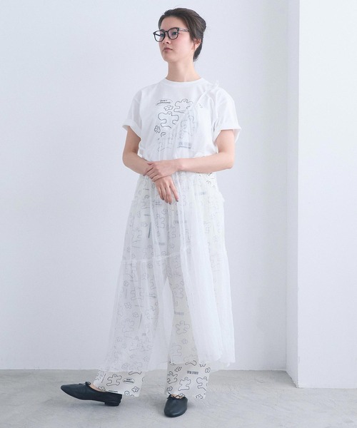 I am I in fact...（アイアムアイインファクト）の「GARDIANS TEE（Tシャツ/カットソー・レディース・ホワイト・FREE）」の5枚目の写真