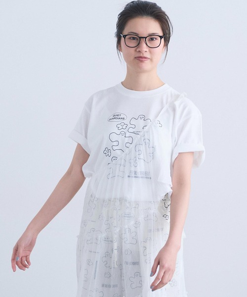 I am I in fact...（アイアムアイインファクト）の「GARDIANS TEE（Tシャツ/カットソー・レディース・ホワイト・FREE）」の16枚目の写真