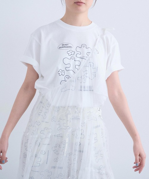 I am I in fact...（アイアムアイインファクト）の「GARDIANS TEE（Tシャツ/カットソー・レディース・ホワイト・FREE）」の21枚目の写真