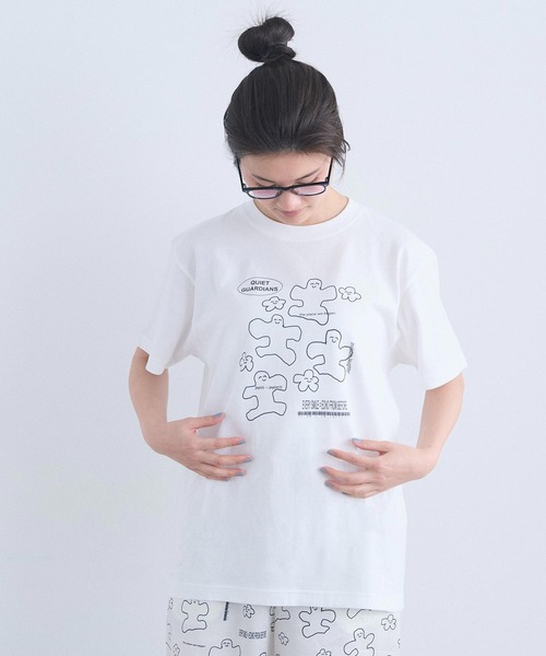 I am I in fact...（アイアムアイインファクト）の「GARDIANS TEE（Tシャツ/カットソー・レディース・ホワイト・FREE）」の9枚目の写真