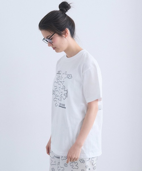 I am I in fact...（アイアムアイインファクト）の「GARDIANS TEE（Tシャツ/カットソー・レディース・ホワイト・FREE）」の4枚目の写真