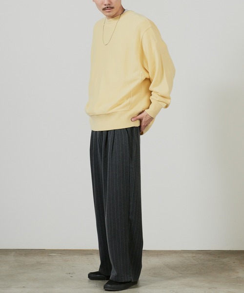 superNova.(スーパーノヴァ)の「superNova. Cashmere big sweater / SN-192C(ニット/セーター・メンズ・イエロー・M)」の7枚目の写真