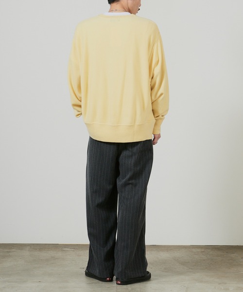 superNova.(スーパーノヴァ)の「superNova. Cashmere big sweater / SN-192C(ニット/セーター・メンズ・イエロー・M)」の12枚目の写真