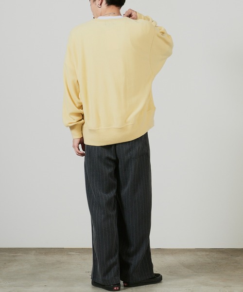 superNova.(スーパーノヴァ)の「superNova. Cashmere big sweater / SN-192C(ニット/セーター・メンズ・イエロー・M)」の11枚目の写真