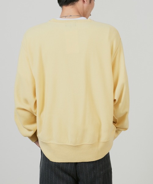 superNova.(スーパーノヴァ)の「superNova. Cashmere big sweater / SN-192C(ニット/セーター・メンズ・イエロー・M)」の5枚目の写真
