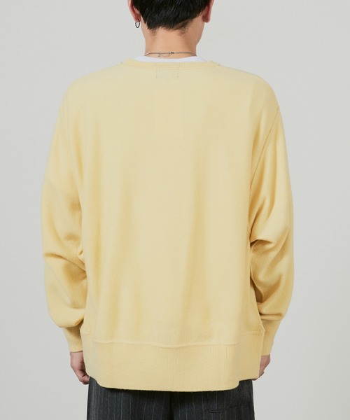 superNova.(スーパーノヴァ)の「superNova. Cashmere big sweater / SN-192C(ニット/セーター・メンズ・イエロー・M)」の17枚目の写真