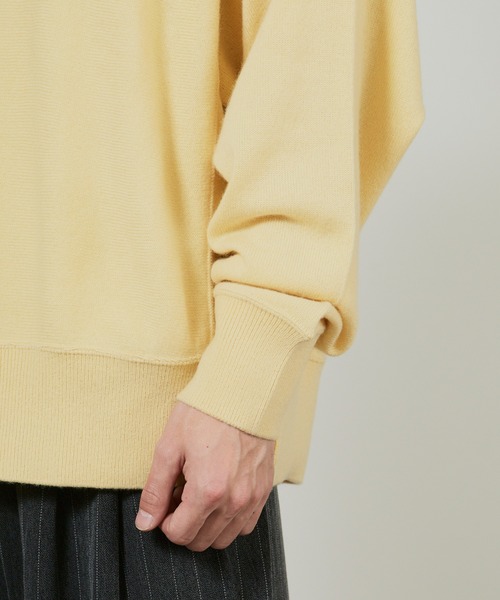 superNova.(スーパーノヴァ)の「superNova. Cashmere big sweater / SN-192C(ニット/セーター・メンズ・イエロー・M)」の15枚目の写真
