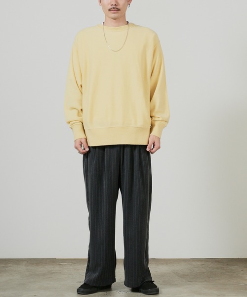 superNova.(スーパーノヴァ)の「superNova. Cashmere big sweater / SN-192C(ニット/セーター・メンズ・イエロー・M)」の8枚目の写真