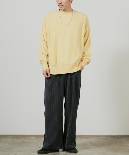 superNova.(スーパーノヴァ)の「superNova. Cashmere big sweater / SN-192C(ニット/セーター・メンズ・イエロー・M)」の9枚目の写真