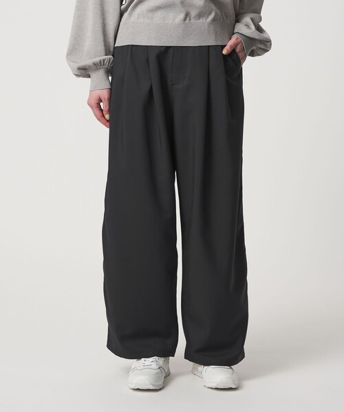 A DAY IN THE LIFE UNITED ARROWS(アデイインザライフユナイテッドアローズ)の「ツイル バルーンパンツ <A DAY IN THE LIFE>(チノパンツ・レディース・オリーブ/ベージュ/ネイビー・S/M)」の3枚目の写真