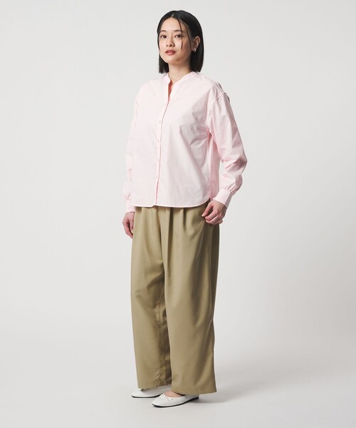 A DAY IN THE LIFE UNITED ARROWS(アデイインザライフユナイテッドアローズ)の「ツイル バルーンパンツ <A DAY IN THE LIFE>(チノパンツ・レディース・オリーブ/ベージュ/ネイビー・S/M)」の4枚目の写真