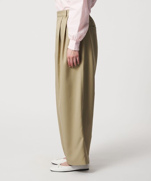 A DAY IN THE LIFE UNITED ARROWS(アデイインザライフユナイテッドアローズ)の「ツイル バルーンパンツ <A DAY IN THE LIFE>(チノパンツ・レディース・オリーブ/ベージュ/ネイビー・S/M)」の9枚目の写真