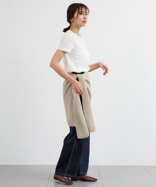 BARNYARDSTORM（バンヤードストーム）の「BARNYARDSTORM / ペーパーヤーンマルチストール（ストール/ショール・レディース・ベージュ・FREE）」の11枚目の写真