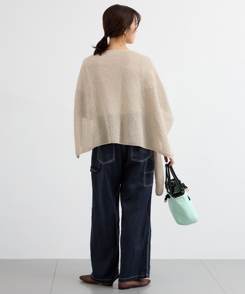 BARNYARDSTORM（バンヤードストーム）の「BARNYARDSTORM / ペーパーヤーンマルチストール（ストール/ショール・レディース・ベージュ・FREE）」の15枚目の写真