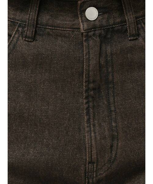 EMODA(エモダ)の「クラッシュフレアデニム(デニムパンツ・レディース・ライトブルー/インディゴブルー/ブラウン・MEDIUM/SMALL)」の14枚目の写真