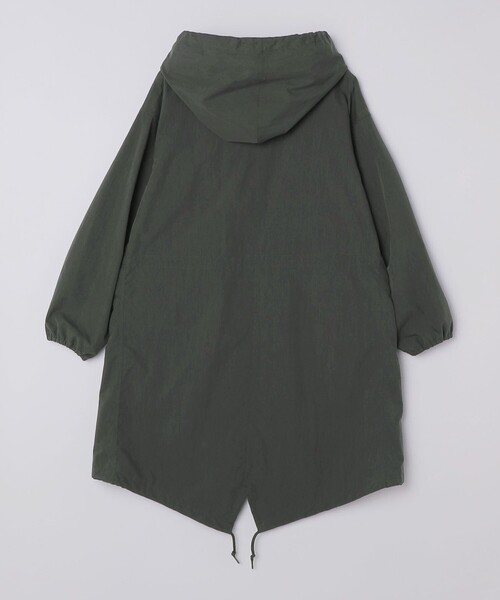 SHIPS Colors(シップス カラーズ)の「【SHIPS Colors別注】Rain-Stuff:〈撥水・洗濯機可能〉フード コート◇(モッズコート・メンズ・ダークグレー/ブラック・MEDIUM/LARGE/X-LARGE)」の5枚目の写真