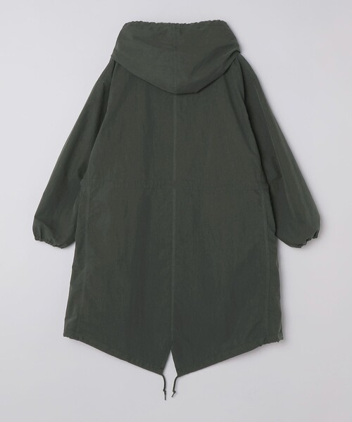 SHIPS Colors(シップス カラーズ)の「【SHIPS Colors別注】Rain-Stuff:〈撥水・洗濯機可能〉フード コート◇(モッズコート・メンズ・ダークグレー/ブラック・MEDIUM/LARGE/X-LARGE)」の7枚目の写真