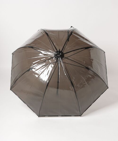 agnes b.（アニエスベー）の「【agnes b.（アニエスベー）】クリアカラー雨傘（長傘）（長傘・レディース・ブラック/ダークブラウン・FREE）」の3枚目の写真
