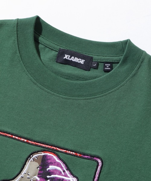 XLARGE(エクストララージ)の「MIX OG S/S TEE(Tシャツ/カットソー・メンズ・ホワイト/グリーン/ブラック・S/M/L/XL)」の12枚目の写真