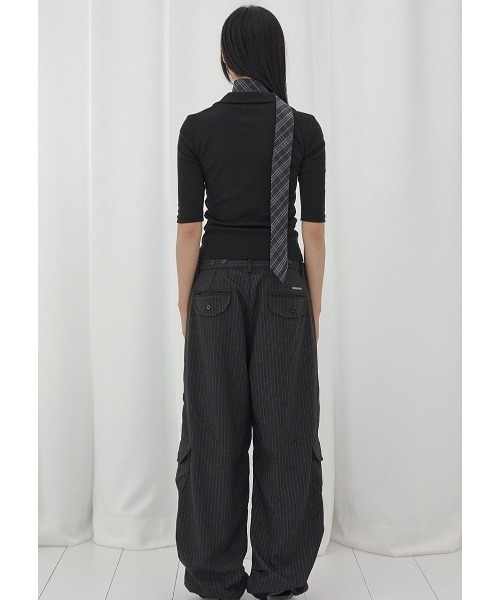 FANCY CLUB(ファンシークラブ)の「A'GEM/9 × .kom 『FANCY CLUB/ファンシークラブ』SOFT FANCY COLLAR TOP/ソフトファンシーカラートップス(Tシャツ/カットソー・レディース・ブルー/ブラック/ピンク・FREE)」の9枚目の写真