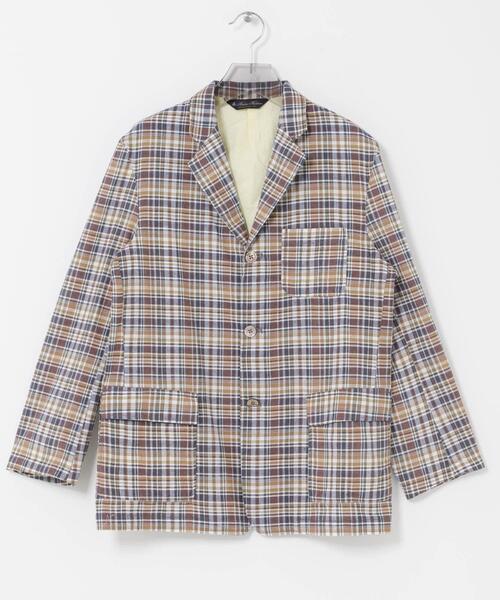 BROOKS BROTHERS（ブルックスブラザーズ）の「BROOKS BROTHERS　MADRAS 3PPKT JACKET（その他アウター・メンズ・ベージュ系その他・MEDIUM/LARGE）」の5枚目の写真