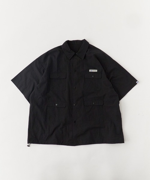 OK YESTERDAY（オッケーイエスタデイ）の「OK YESTERDAY / オーケー イエスタデイ ショートスリーブ ユーティリティシャツ / SHORT-SLEEVE UTILITY SHIRT 2026年 夏 夏服（シャツ/ブラウス・レディース・ブルー/ブラック系その他/カーキ/ブラック/ネイビー・M/L）」の6枚目の写真