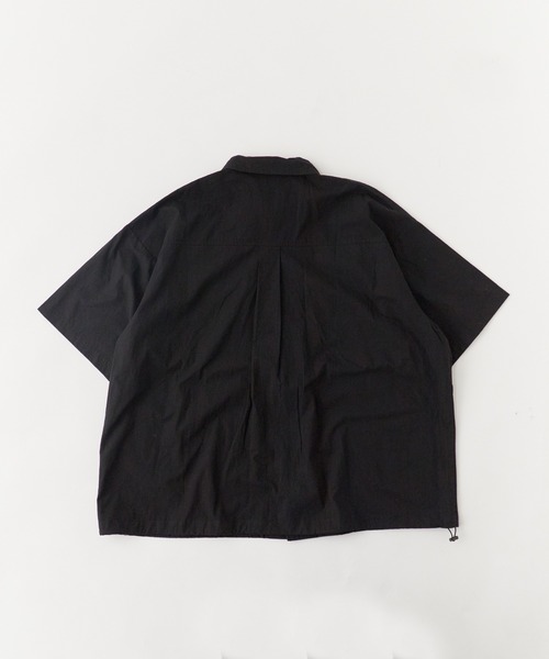 OK YESTERDAY（オッケーイエスタデイ）の「OK YESTERDAY / オーケー イエスタデイ ショートスリーブ ユーティリティシャツ / SHORT-SLEEVE UTILITY SHIRT 2026年 夏 夏服（シャツ/ブラウス・レディース・ブルー/ブラック系その他/カーキ/ブラック/ネイビー・M/L）」の7枚目の写真