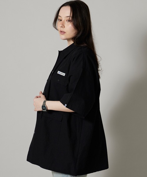 OK YESTERDAY（オッケーイエスタデイ）の「OK YESTERDAY / オーケー イエスタデイ ショートスリーブ ユーティリティシャツ / SHORT-SLEEVE UTILITY SHIRT 2026年 夏 夏服（シャツ/ブラウス・レディース・ブルー/ブラック系その他/カーキ/ブラック/ネイビー・M/L）」の9枚目の写真