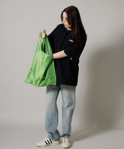 OK YESTERDAY（オッケーイエスタデイ）の「OK YESTERDAY / オーケー イエスタデイ ショートスリーブ ユーティリティシャツ / SHORT-SLEEVE UTILITY SHIRT 2026年 夏 夏服（シャツ/ブラウス・レディース・ブルー/ブラック系その他/カーキ/ブラック/ネイビー・M/L）」の11枚目の写真