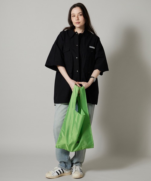 OK YESTERDAY（オッケーイエスタデイ）の「OK YESTERDAY / オーケー イエスタデイ ショートスリーブ ユーティリティシャツ / SHORT-SLEEVE UTILITY SHIRT 2026年 夏 夏服（シャツ/ブラウス・レディース・ブルー/ブラック系その他/カーキ/ブラック/ネイビー・M/L）」の10枚目の写真