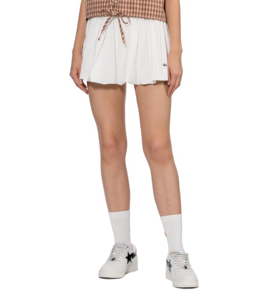 A BATHING APE(アベイシングエイプ)の「BUBBLE SKIRT(スカート・レディース・アイボリー/ネイビー・X-SMALL/SMALL)」の5枚目の写真
