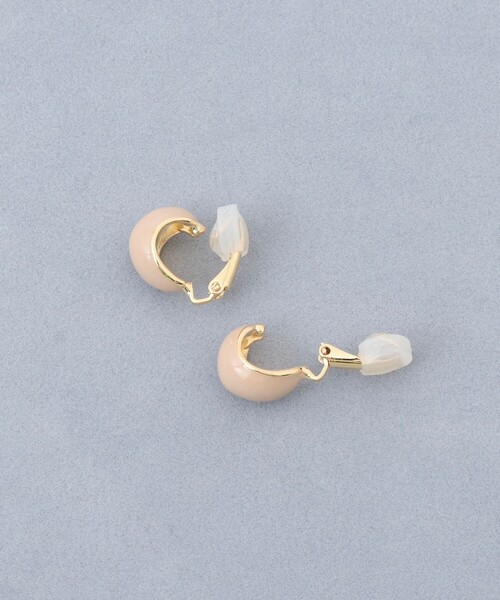 grace grace （グラスグラス）の「【grace grace/グラスグラス】エポクルンイヤリング（イヤリング・レディース・ライトグレー/ベージュ・FREE）」の3枚目の写真