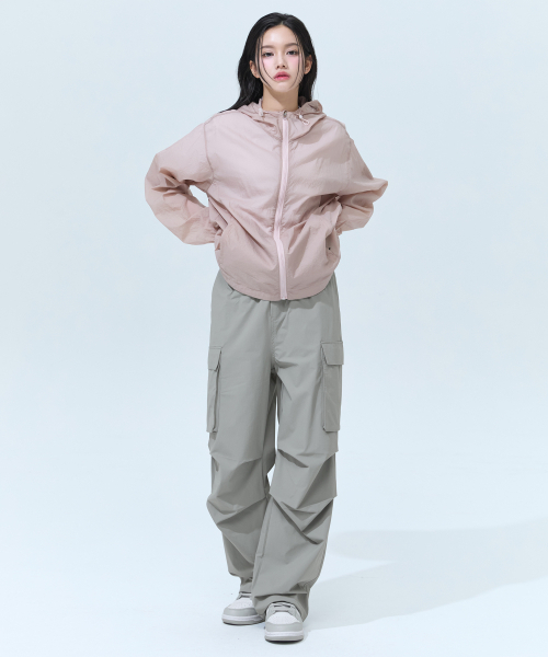 BLACK MONSTER FIT(ブラックモンスターフィット)の「クールテンションセミワイドカーゴパンツ(3色)(スウェットパンツ・メンズ・ライトカーキ/ブラック/チャコール・MEDIUM/X-LARGE/2XL/LARGE)」の6枚目の写真