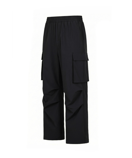 BLACK MONSTER FIT(ブラックモンスターフィット)の「クールテンションセミワイドカーゴパンツ(3色)(スウェットパンツ・メンズ・ライトカーキ/ブラック/チャコール・MEDIUM/X-LARGE/2XL/LARGE)」の15枚目の写真