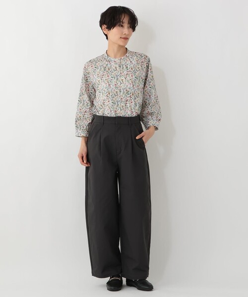 Afternoon Tea(アフタヌーンティー)の「ブラウス/リバティプリント(シャツ/ブラウス・レディース・オフホワイト・MEDIUM)」の4枚目の写真