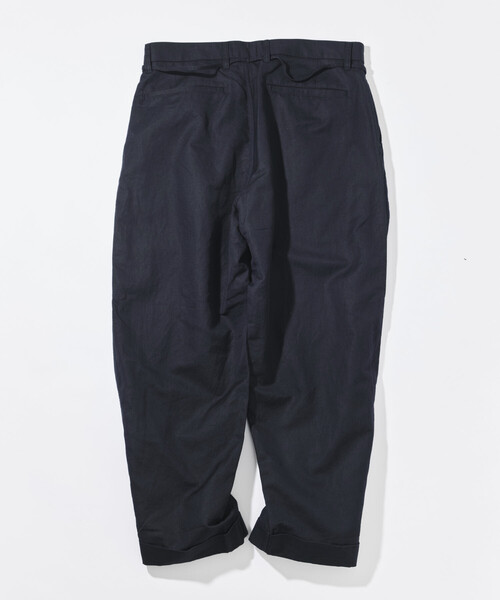 CAHLUMN 2タックコットンチノパンツ　xxl CAHLUMN/カウラム Cotton Linen 2 Tuck Chino Pant/コットン リネン
