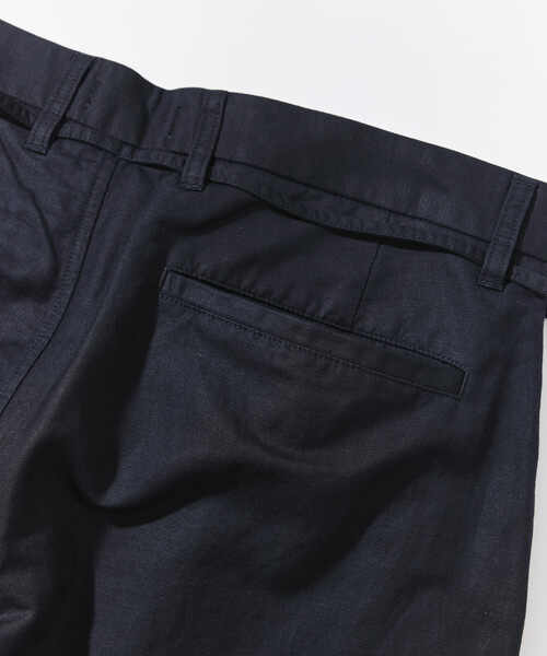 CAHLUMN（カウラム）の「CAHLUMN/カウラム Cotton Linen 2 Tuck Chino Pant/コットン リネン タックパンツ（チノパンツ・メンズ・ベージュ/ネイビー・LARGE/X-LARGE/MEDIUM/XX-LARGE）」の13枚目の写真