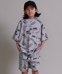 PAIRMANON STREET（ペアマノンストリート）の「【90-160cm】【綿100%】落書きセットアップ 半袖【PAIRMANON STREET】（セットアップ）」