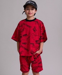 PAIRMANON STREET（ペアマノンストリート）の「【90-160cm】【綿100%】落書きセットアップ 半袖【PAIRMANON STREET】（セットアップ）」