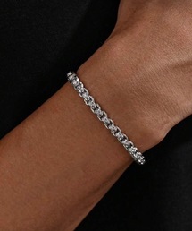 MONOCHROME（モノクローム）の「ステンレスデザインカットチェーンブレスレット（ブレスレット）」