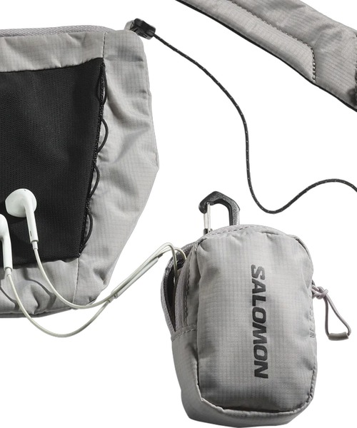 SALOMON(サロモン)の「SALOMON/サロモン ショルダーバッグ ACS 2 REVISED 2L(ショルダーバッグ・メンズ・グリーン/ブラック/グレー・FREE)」の8枚目の写真