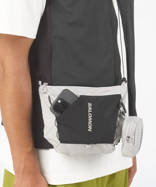 SALOMON(サロモン)の「SALOMON/サロモン ショルダーバッグ ACS 2 REVISED 2L(ショルダーバッグ・メンズ・グリーン/ブラック/グレー・FREE)」の10枚目の写真