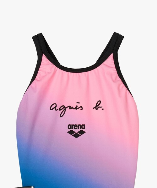 agnes b. x arena タフスーツ トレーニングワンピース 水着（水着