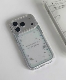 Vini（ヴィニ）の「きらめき 星屑 クリア iPhone ケース 13/14.15.16.17.17Pro（スマホケース/カバー）」