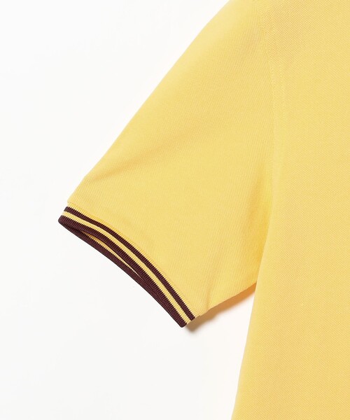 FRED PERRY(フレッドペリー)の「FRED PERRY / ツイン ティップド ポロシャツ(ポロシャツ・レディース・ネイビー/ブラック/ホワイト/サックスブルー/イエロー・10/8)」の8枚目の写真