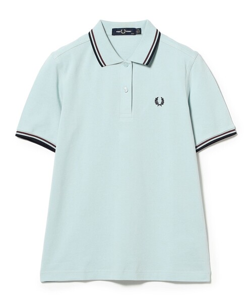 FRED PERRY(フレッドペリー)の「FRED PERRY / ツイン ティップド ポロシャツ(ポロシャツ・レディース・ネイビー/ブラック/ホワイト/サックスブルー/イエロー・10/8)」の12枚目の写真