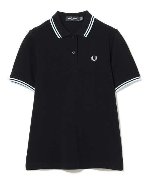 FRED PERRY(フレッドペリー)の「FRED PERRY / ツイン ティップド ポロシャツ(ポロシャツ・レディース・ネイビー/ブラック/ホワイト/サックスブルー/イエロー・10/8)」の18枚目の写真