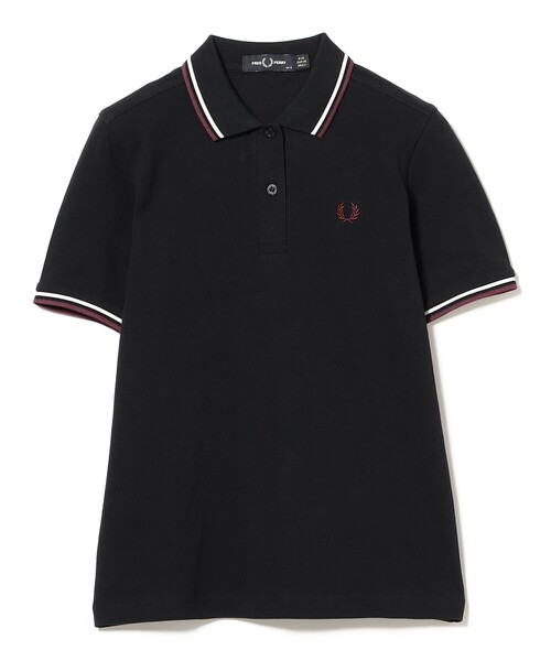FRED PERRY(フレッドペリー)の「FRED PERRY / ツイン ティップド ポロシャツ(ポロシャツ・レディース・ネイビー/ブラック/ホワイト/サックスブルー/イエロー・10/8)」の21枚目の写真