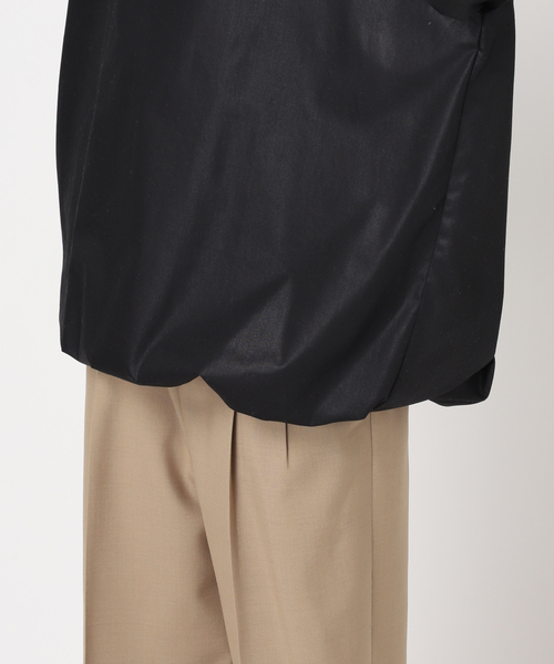 CITYSHOP(シティーショップ)の「CHINTS LONG SLEEVE:ブラウス(シャツ/ブラウス・レディース・ブルー系その他/ブラック・FREE)」の9枚目の写真