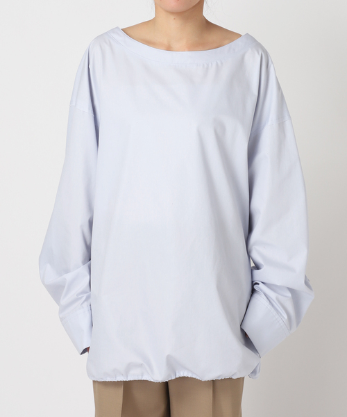CITYSHOP(シティーショップ)の「CHINTS LONG SLEEVE:ブラウス(シャツ/ブラウス・レディース・ブルー系その他/ブラック・FREE)」の11枚目の写真